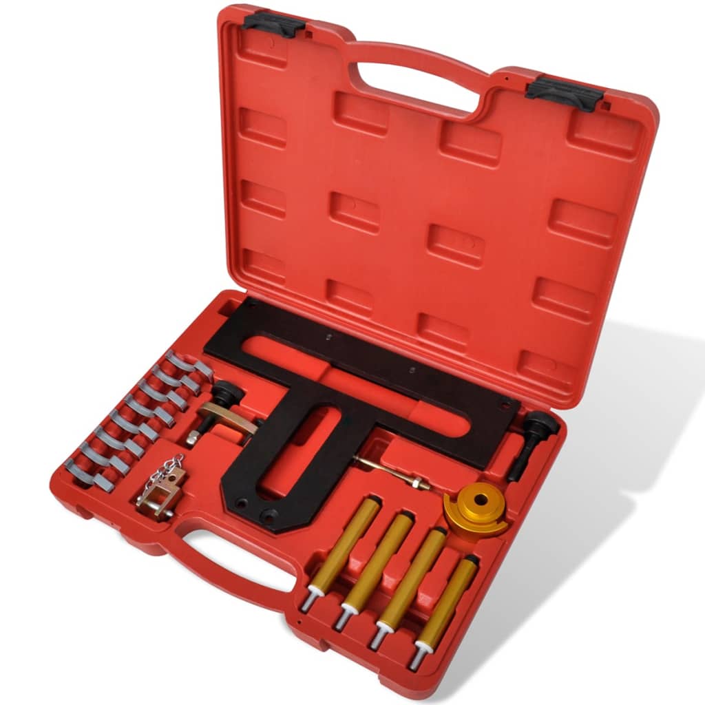 Engine timing tool set for BMW