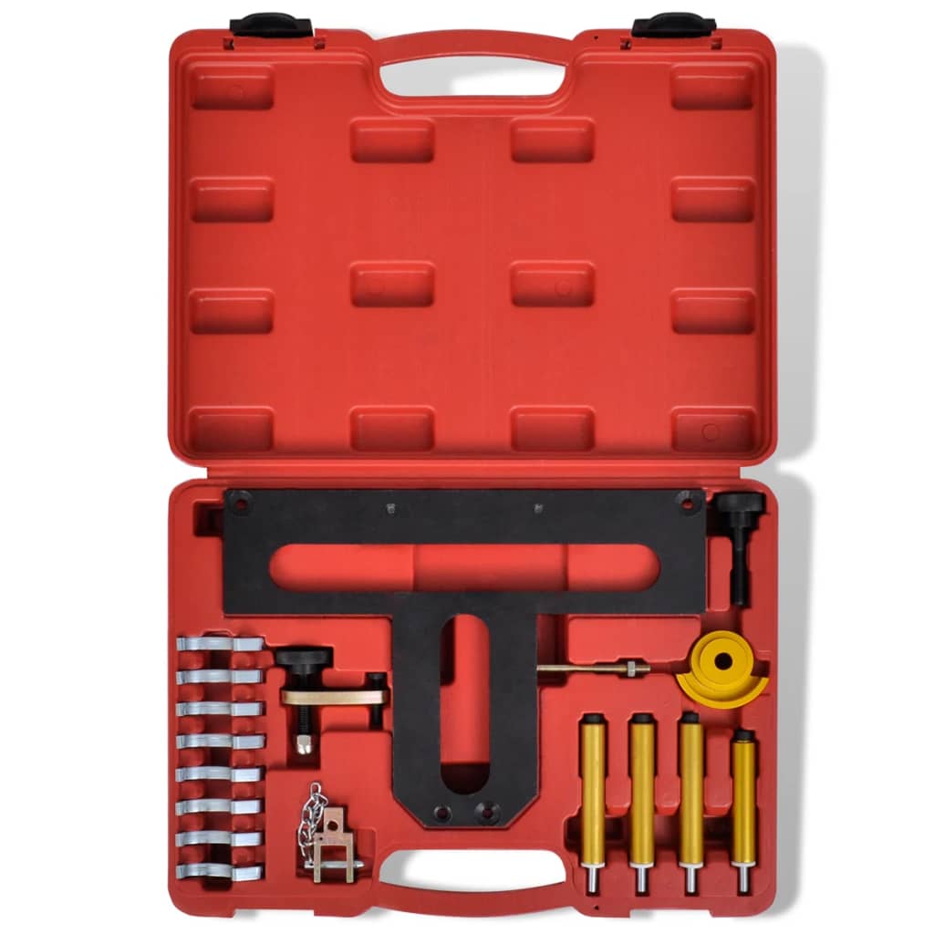 Engine timing tool set for BMW
