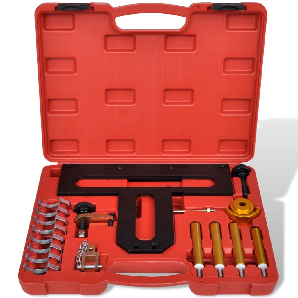 Engine timing tool set for BMW