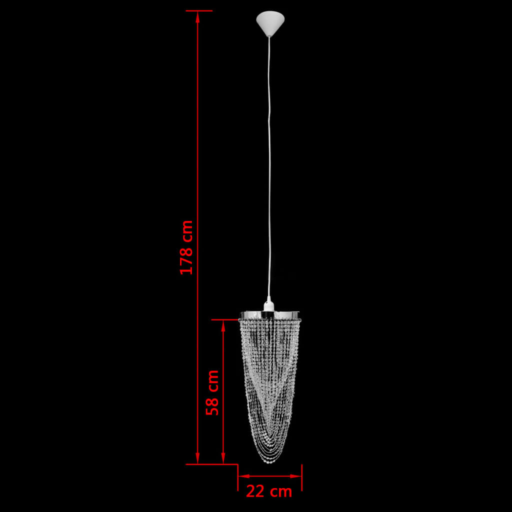 Lustre 22x58 cm