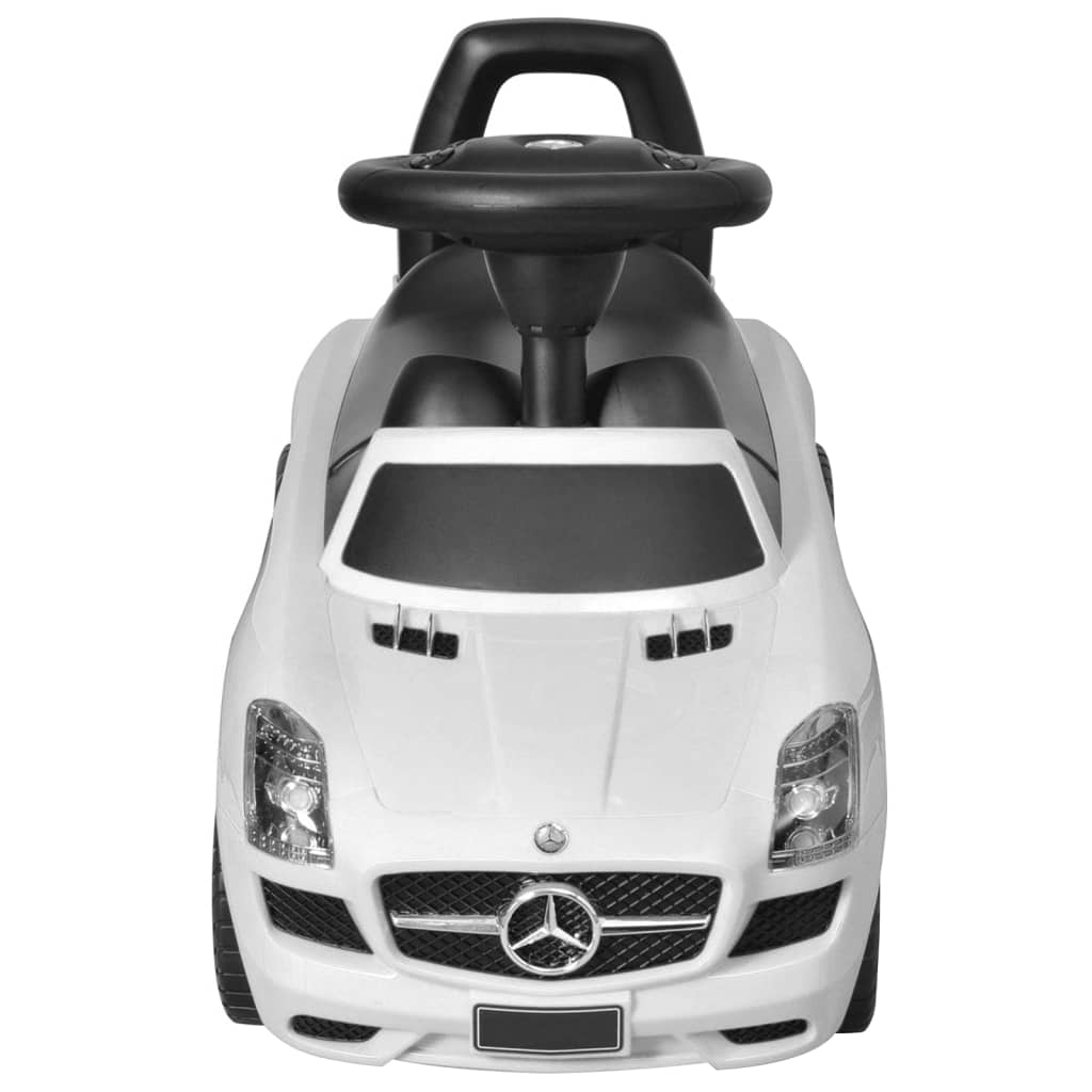 Pedal car for children white
