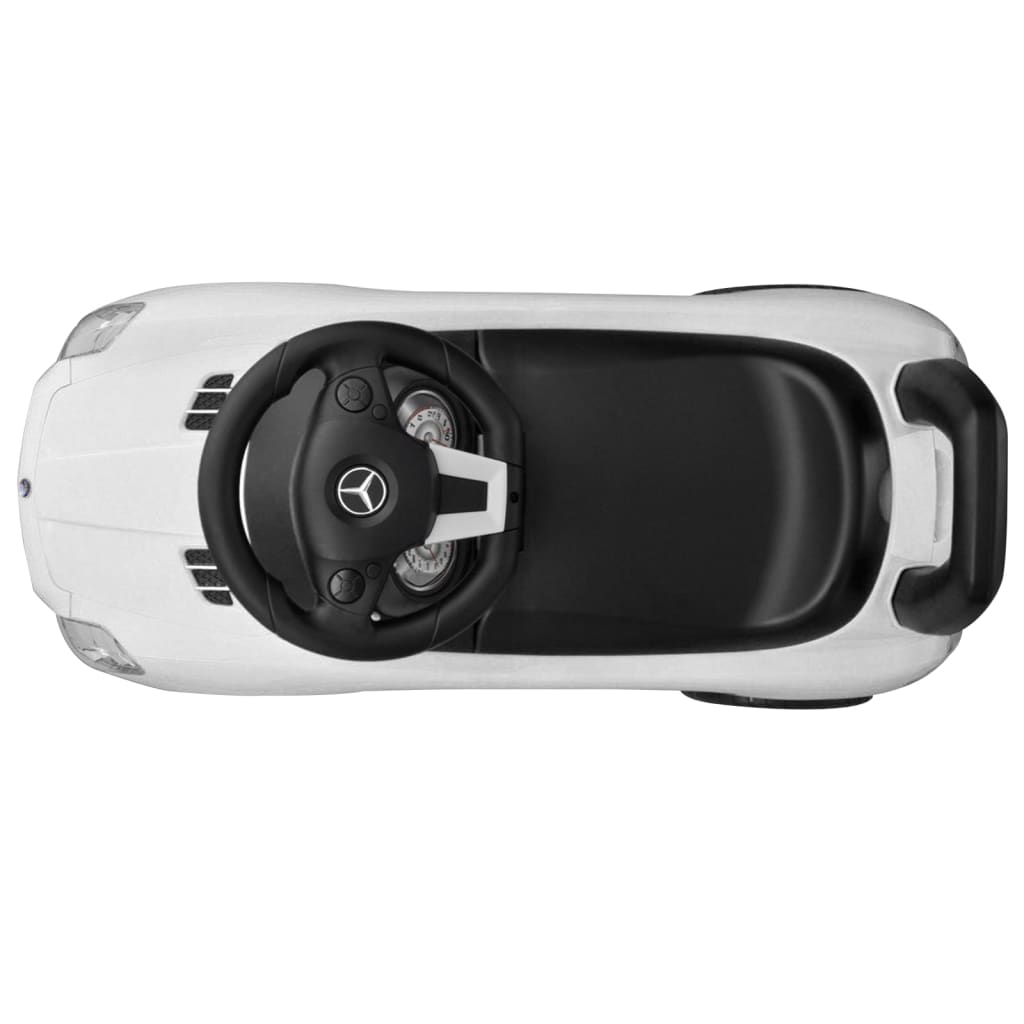 Pedal car for children white