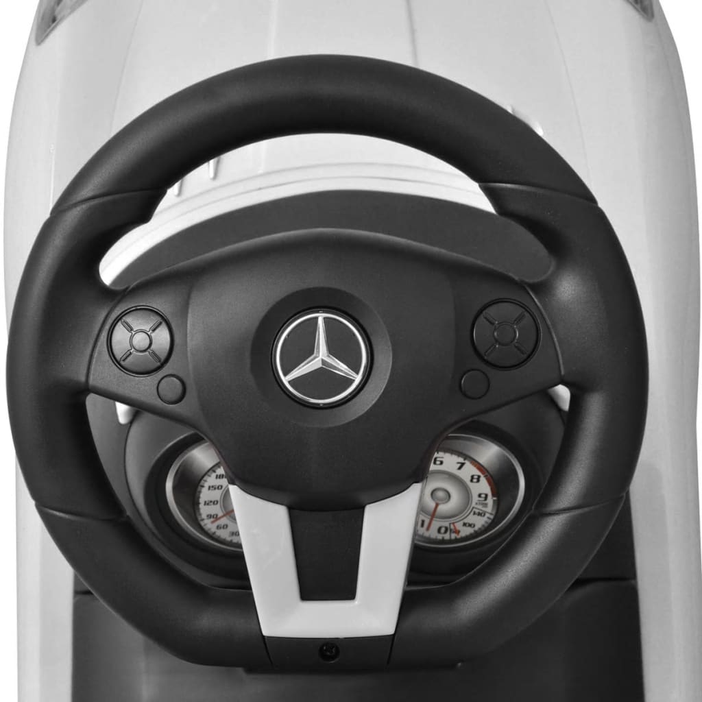 Pedal car for children white