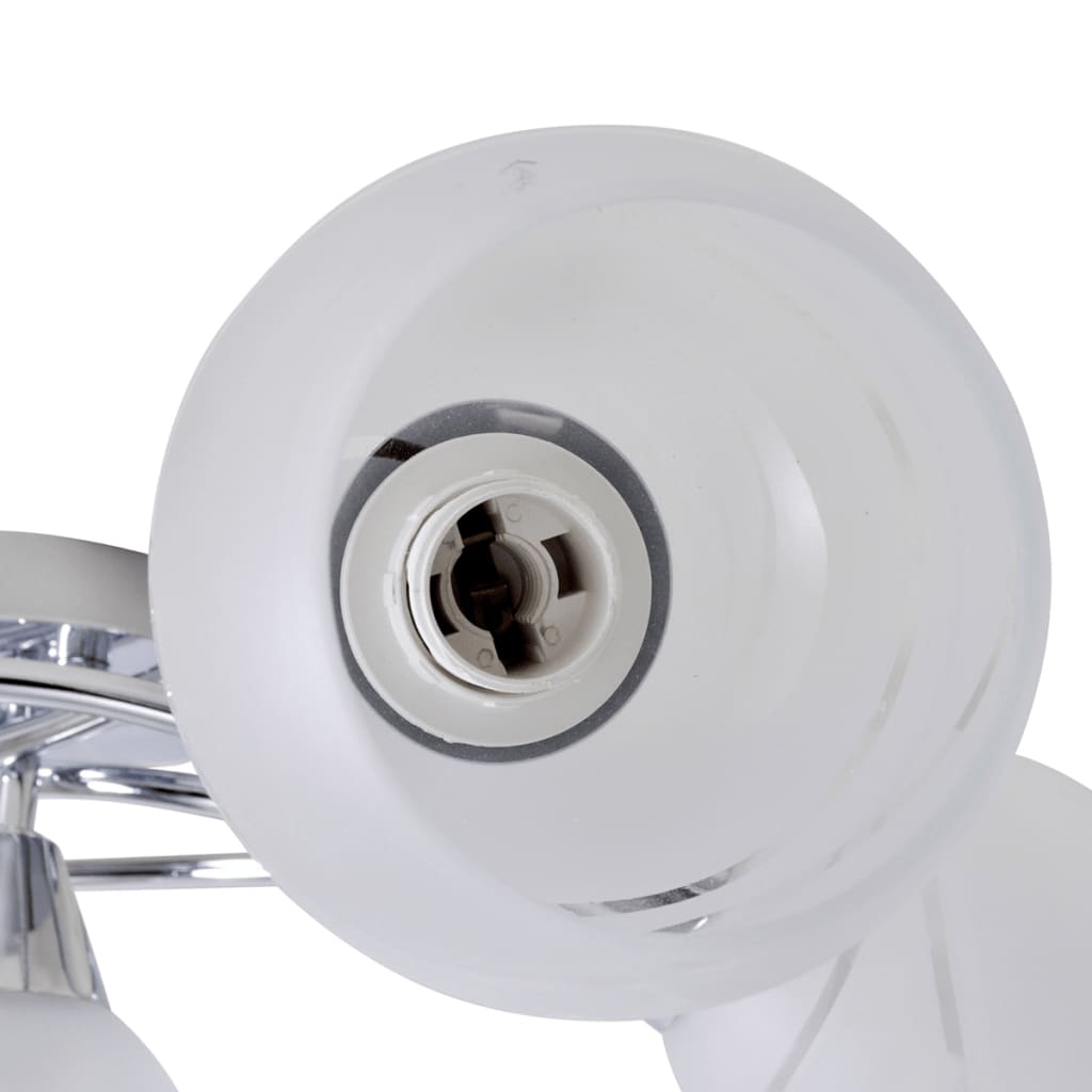 Ceiling light with glass shades 5 x E14