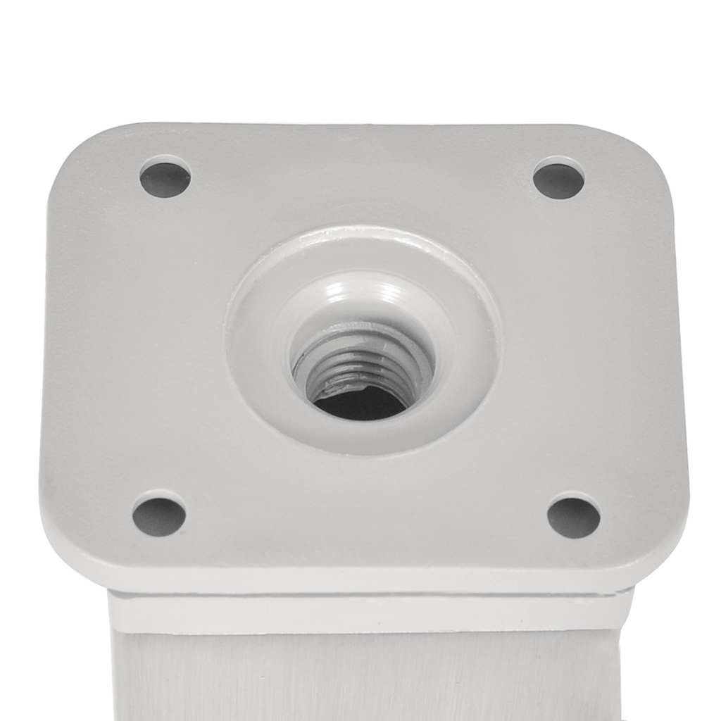 Sofabeine 4 pcs Silber 38 x 38 x 180 mm Eisen