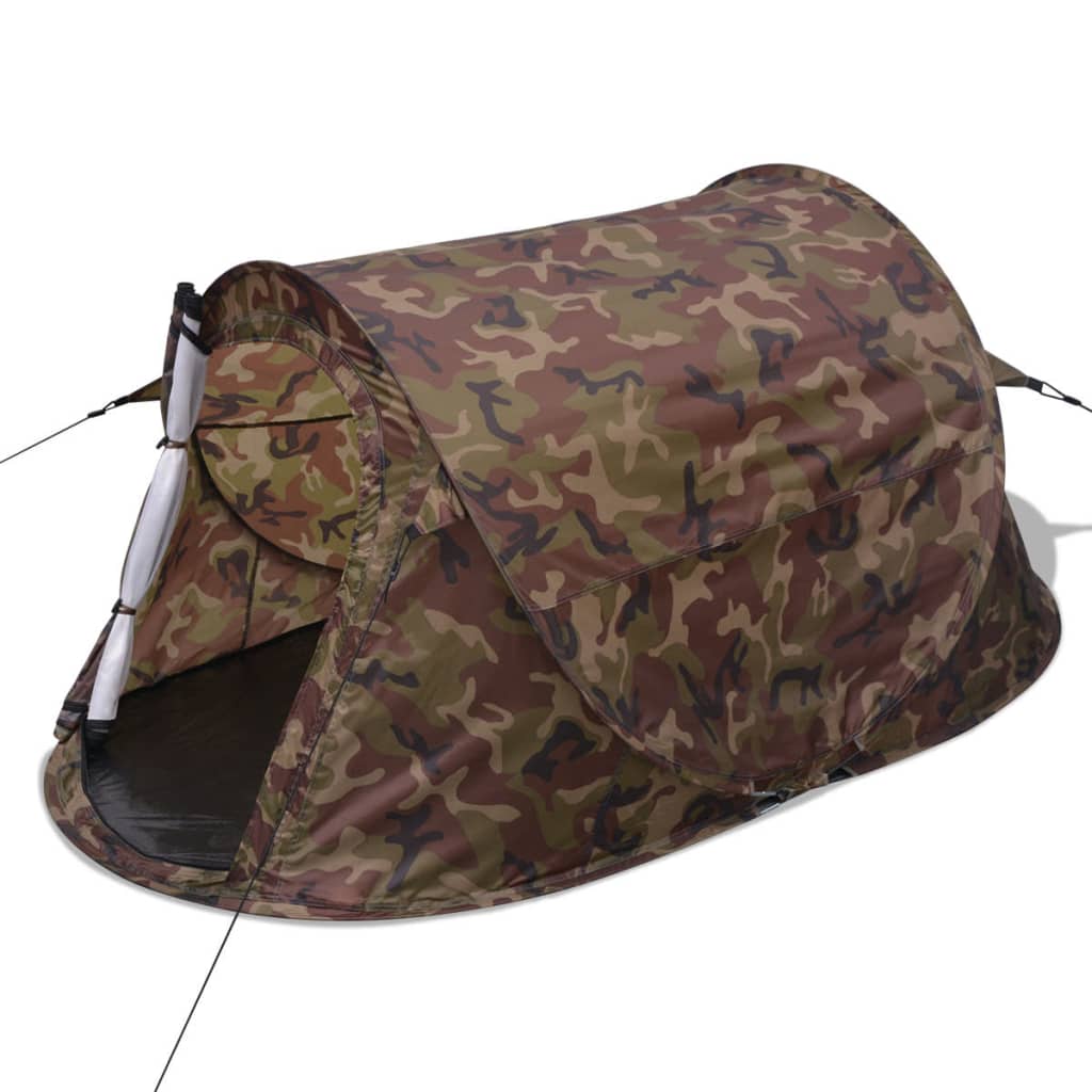 2-person pop-up tent camouflage