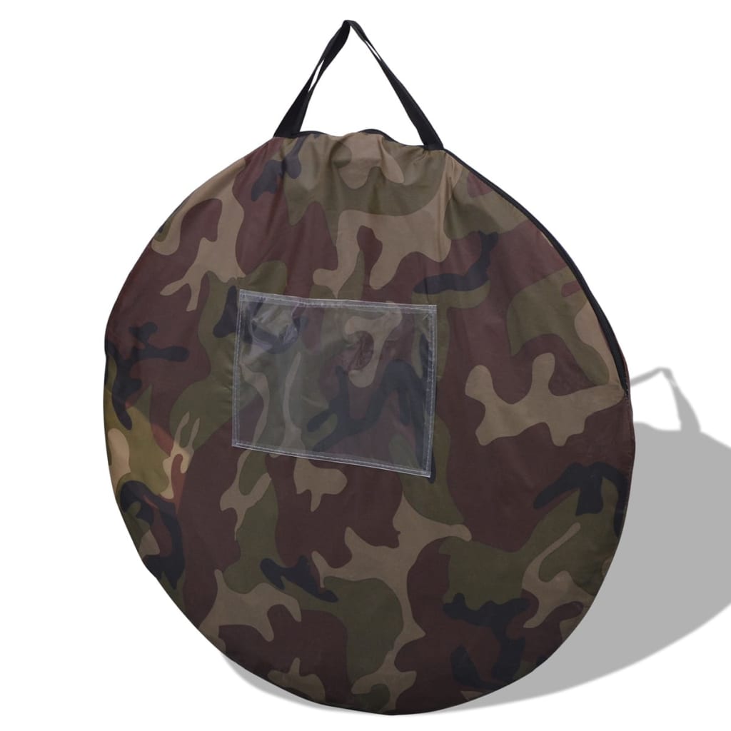 2-person pop-up tent camouflage