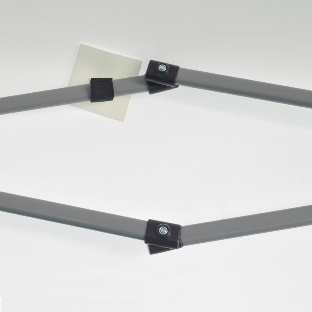 Pop-Up-Partyzelt Hexagonal Faltbar Cremeweiß 3,6x3,1 m