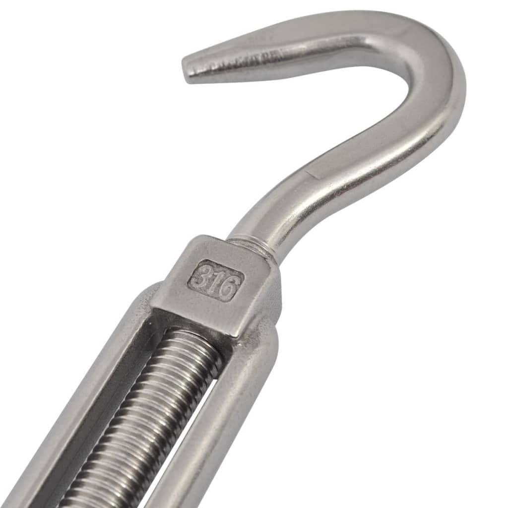 5 pcs parasol sail mounting kit stainless steel