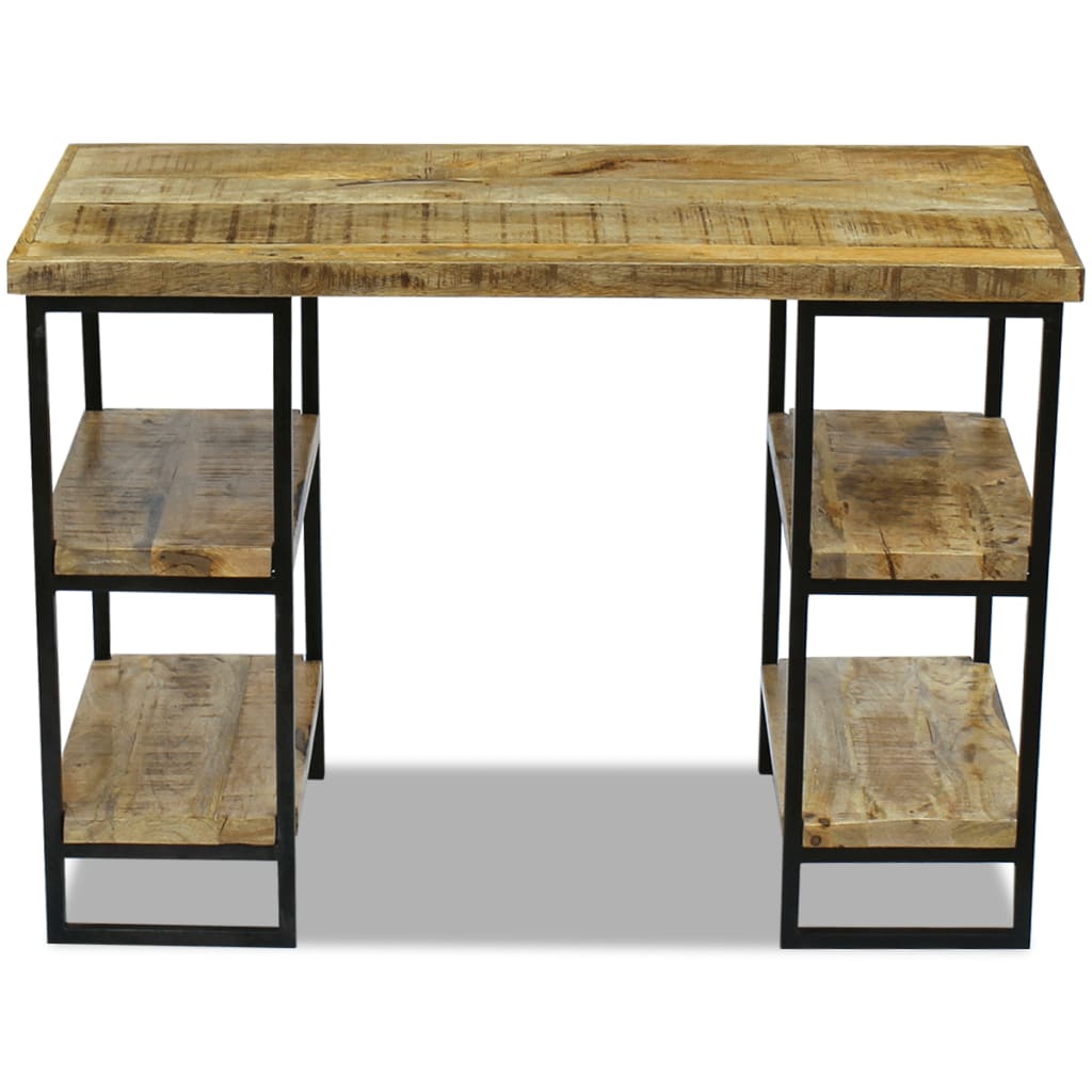 Mango wood office desk 110×50×76 cm