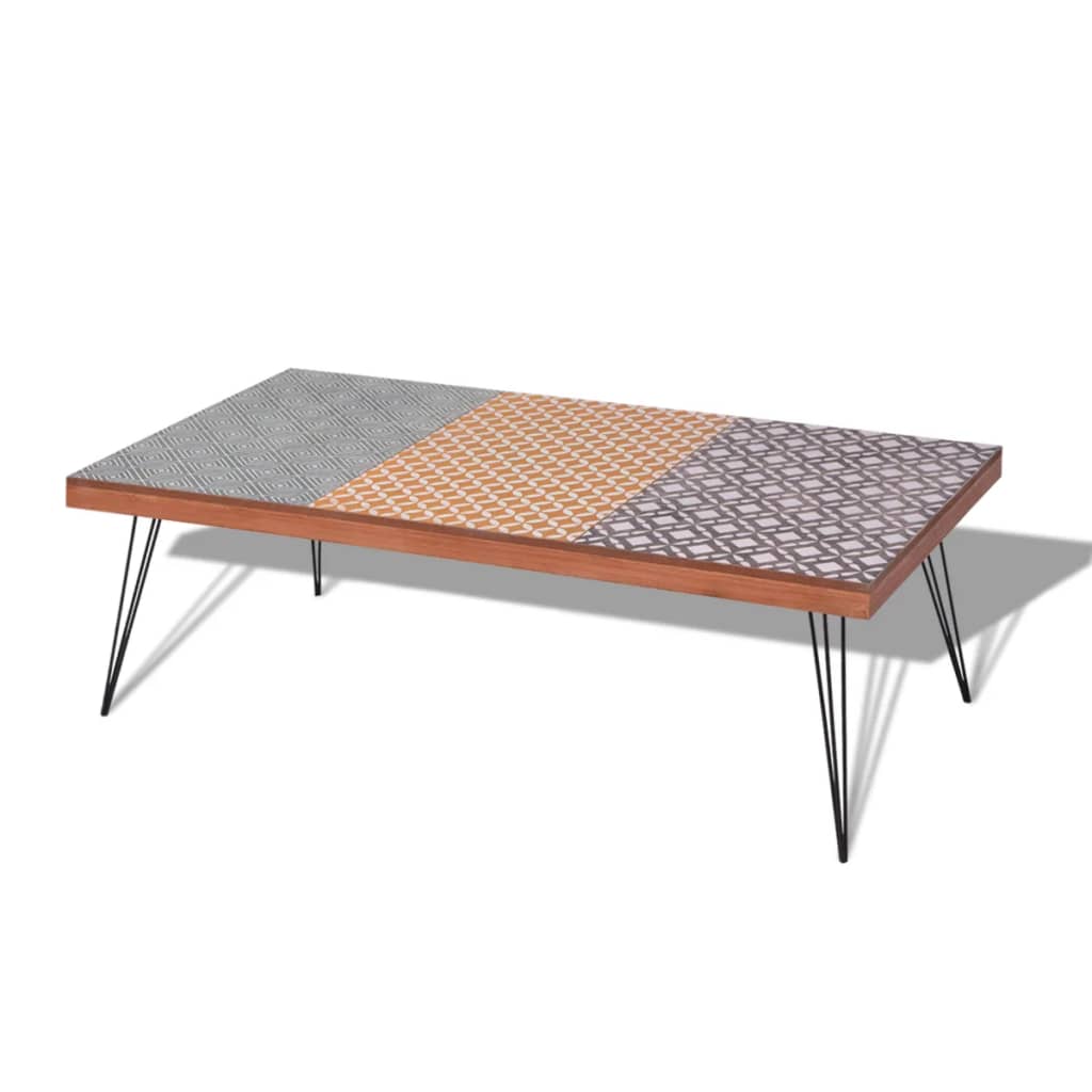 Couchtisch 120x60x38 cm Braun