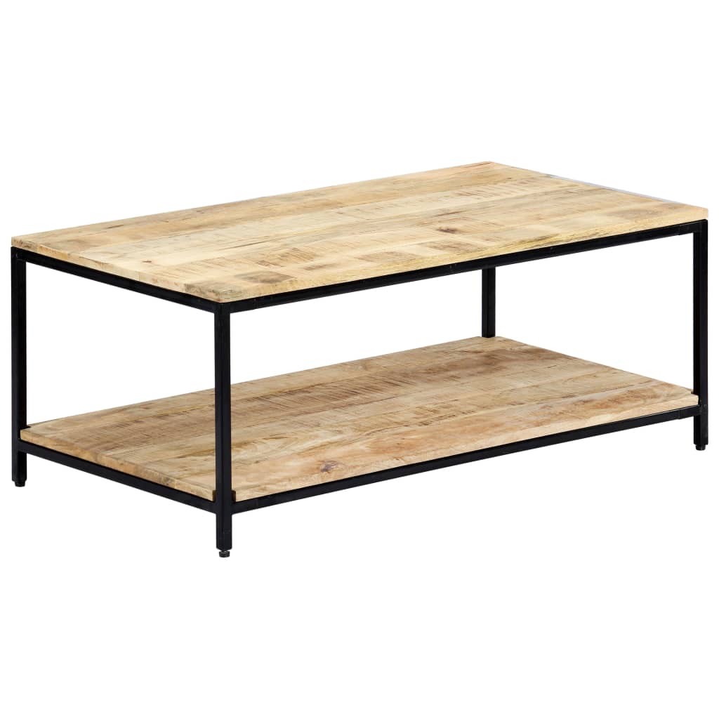 Couchtisch 110x60x45 cm Massivholz Mango