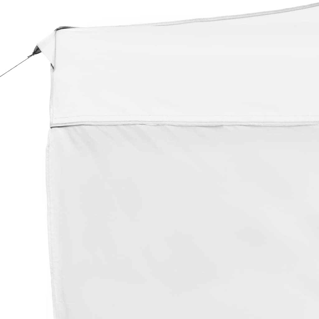 Professional Party Tent Foldable with Walls Aluminum 4.5×3m White