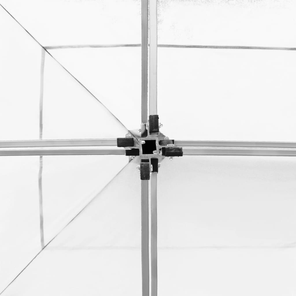 Tente de fête professionnelle pliable aluminium 6x3 m blanc