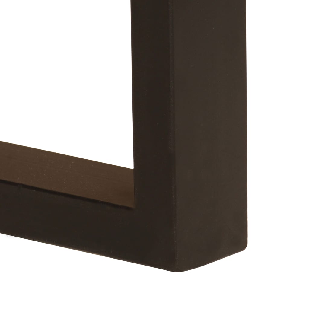 Bureau avec 2 tiroirs 110 x 50 x 77 cm en bois de manguier massif