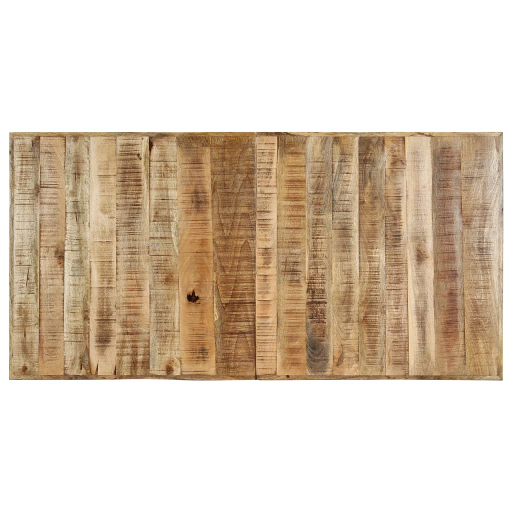 Dining table 160x80x75 cm Rough mango wood