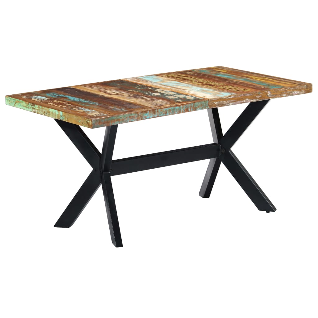 Esstisch 160x80x75 cm Altholz Massiv