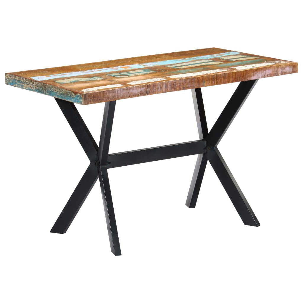 Esstisch 120x60x75 cm Altholz Massiv