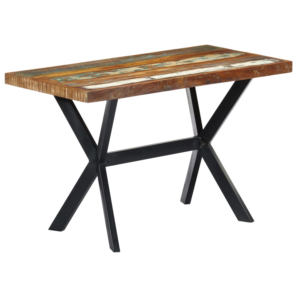 Esstisch 120x60x75 cm Altholz Massiv