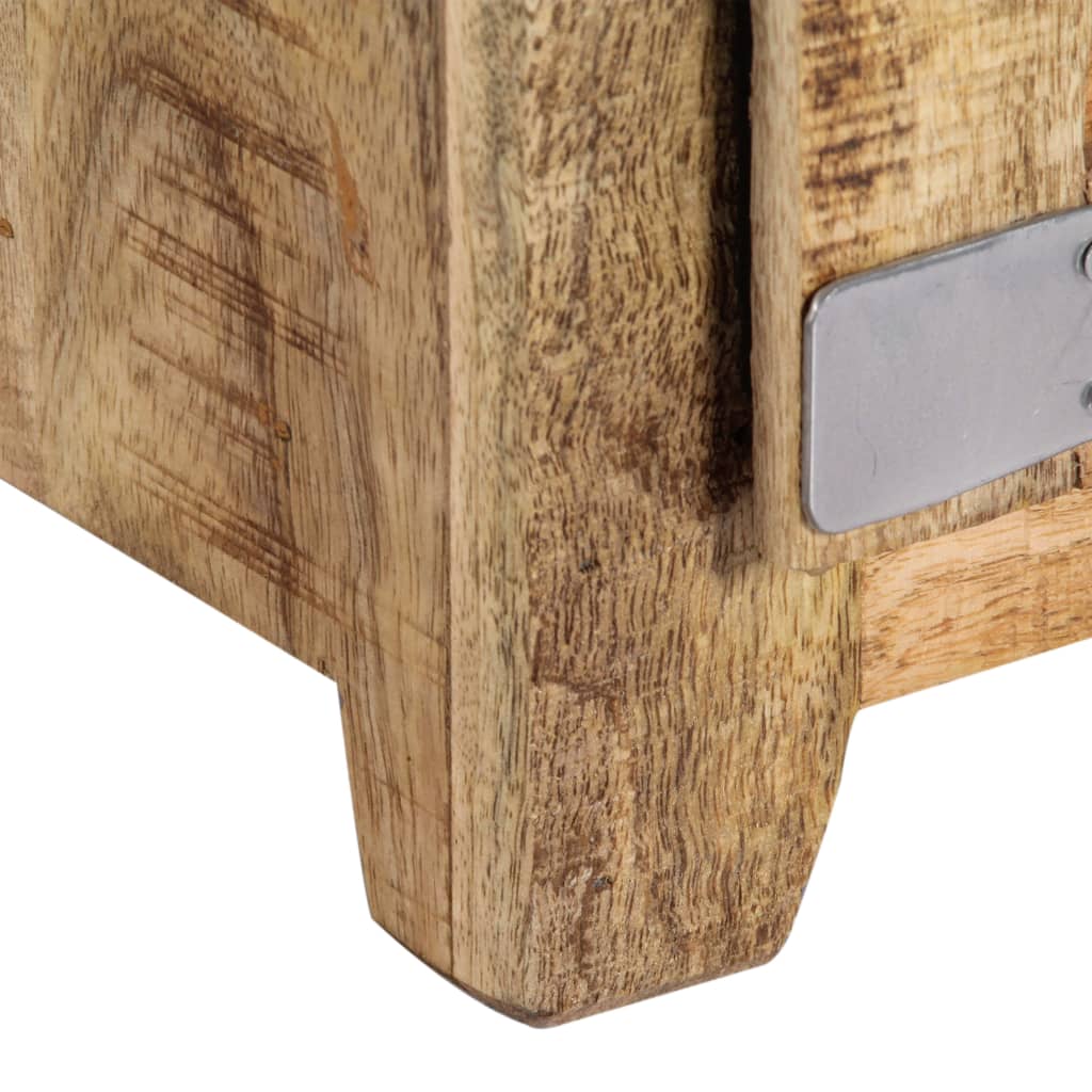 Couchtisch 70x70x30 cm Massivholz Mango