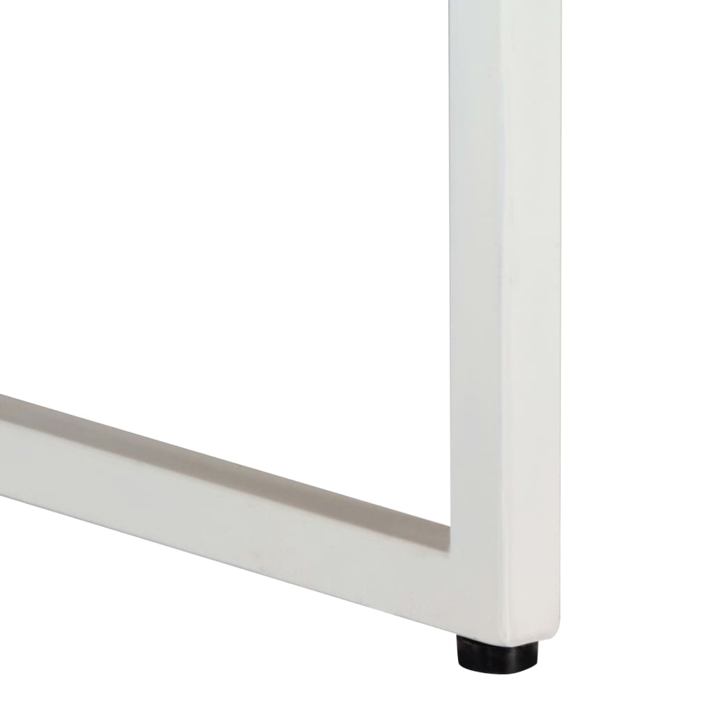 Table basse 110x110x36 cm en bois de manguier massif