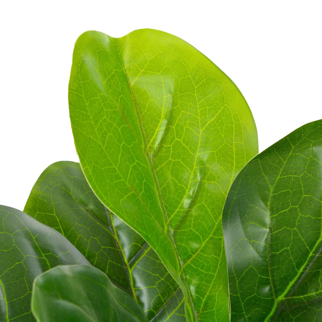 Artificial plant fiddle-leaf fig with pot green 90 cm