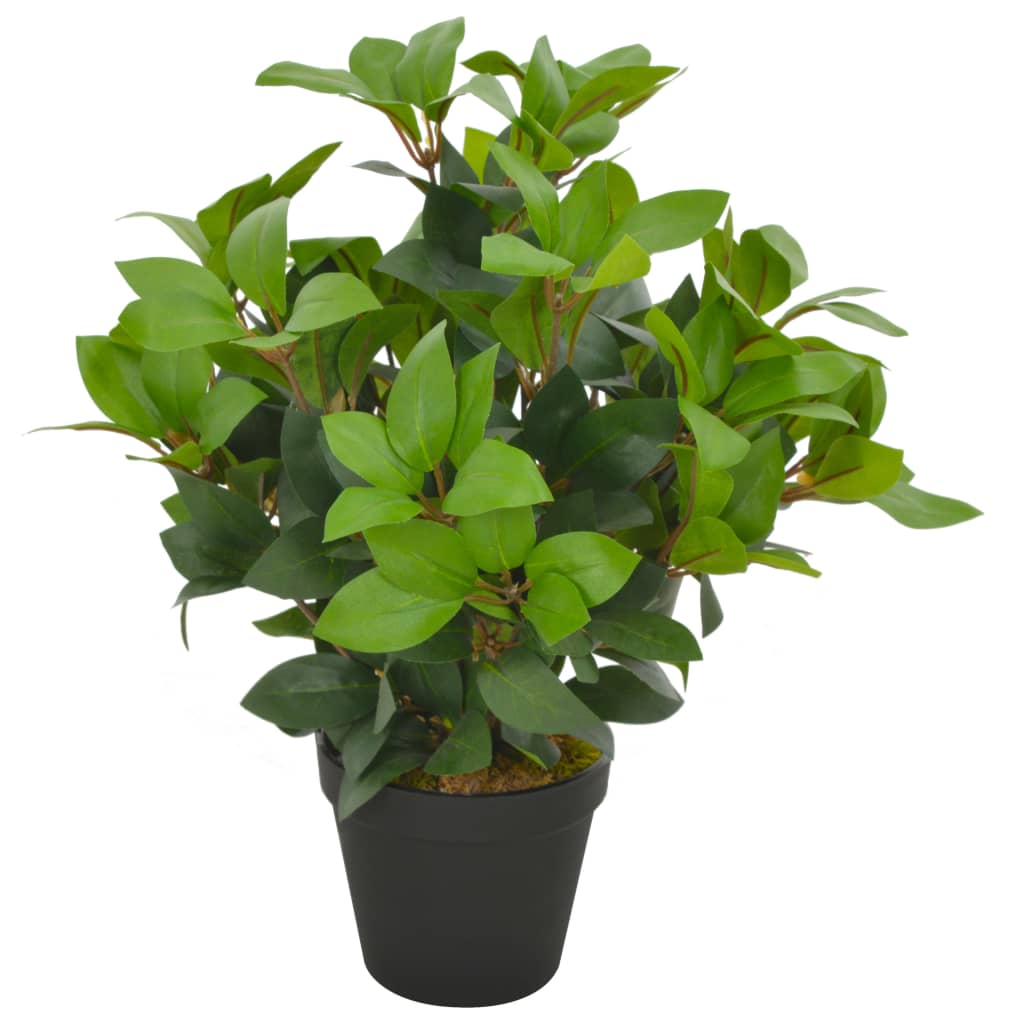 Artificial plant bay tree with pot green 40 cm