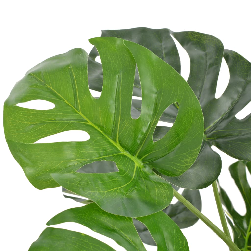 Artificial Monstera Plant with Pot Green 100 cm