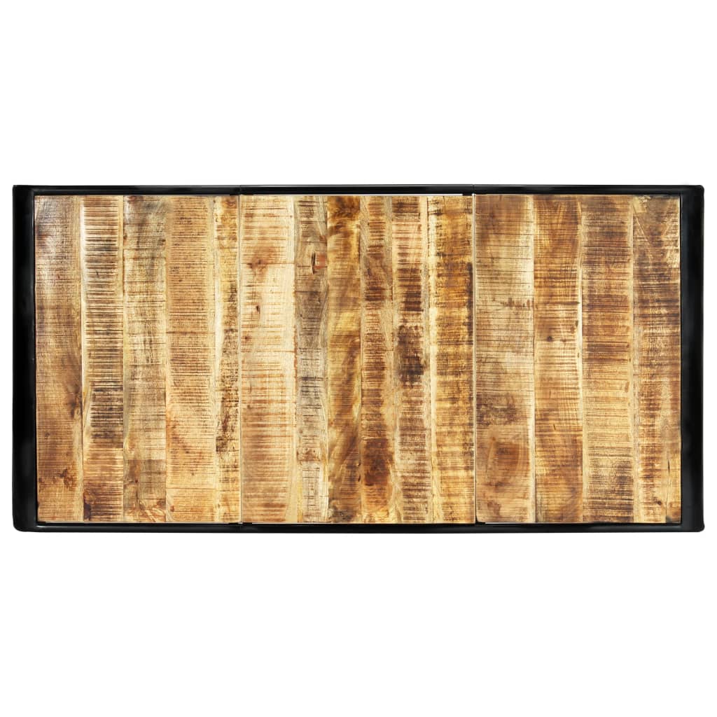 Dining table 180x90x76 cm Rough mango wood