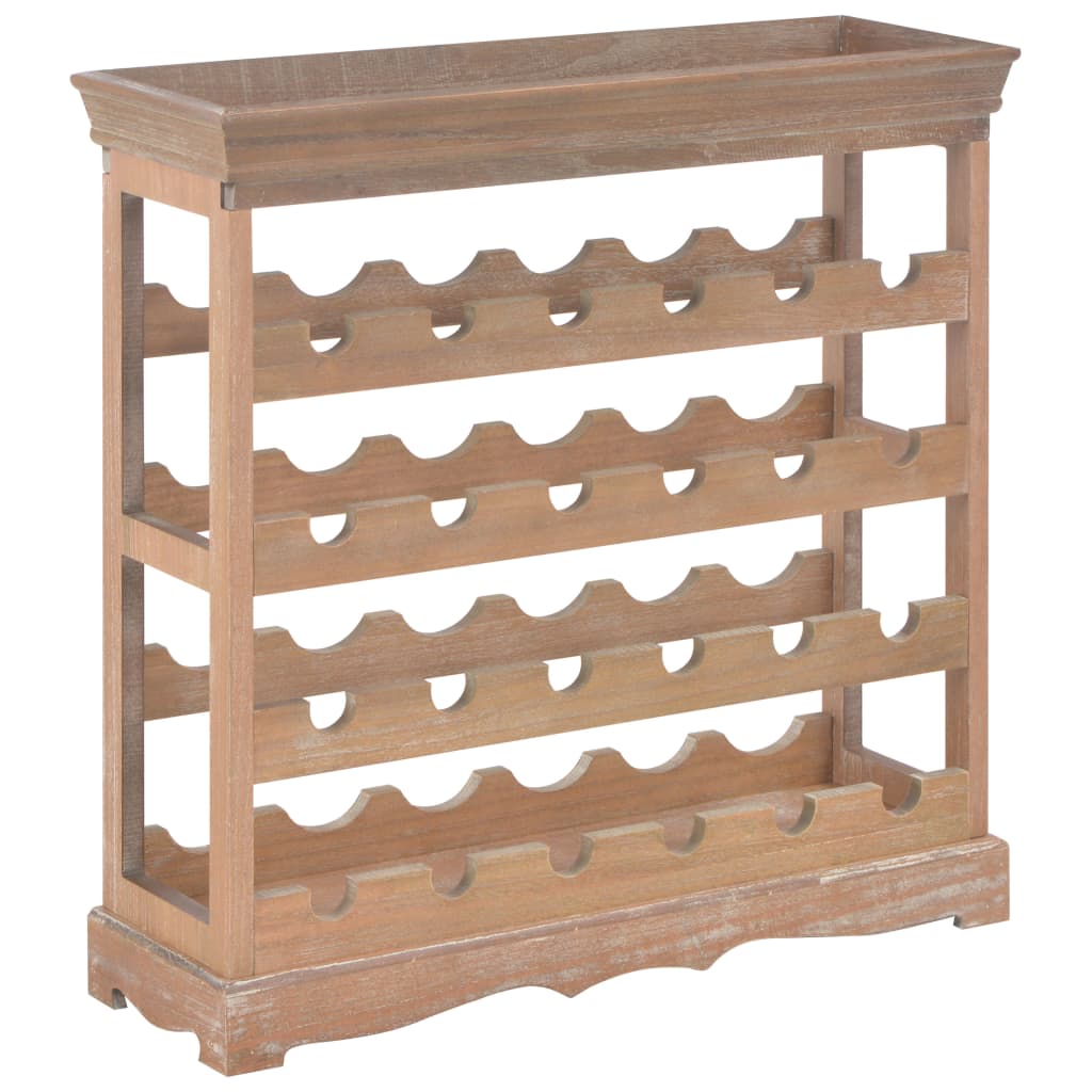Weinschrank Braun 70 x 22,5 x 70,5 cm MDF