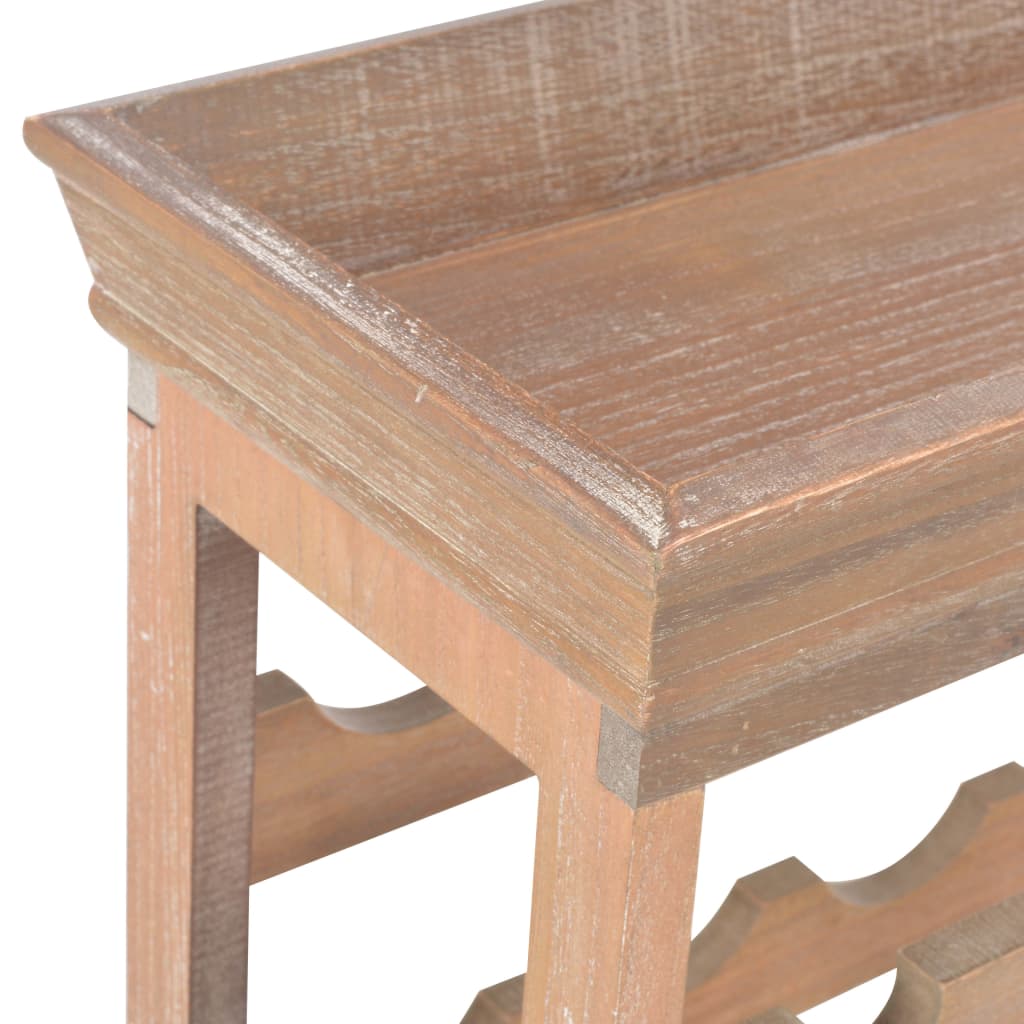 Weinschrank Braun 70 x 22,5 x 70,5 cm MDF