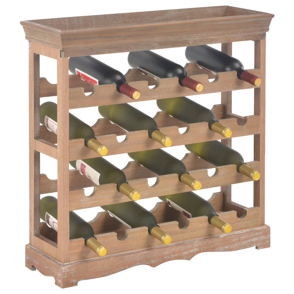 Weinschrank Braun 70 x 22,5 x 70,5 cm MDF