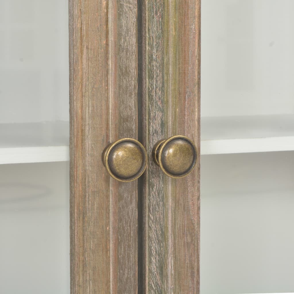 Wall cabinet white 49x22x59 cm wood-based material