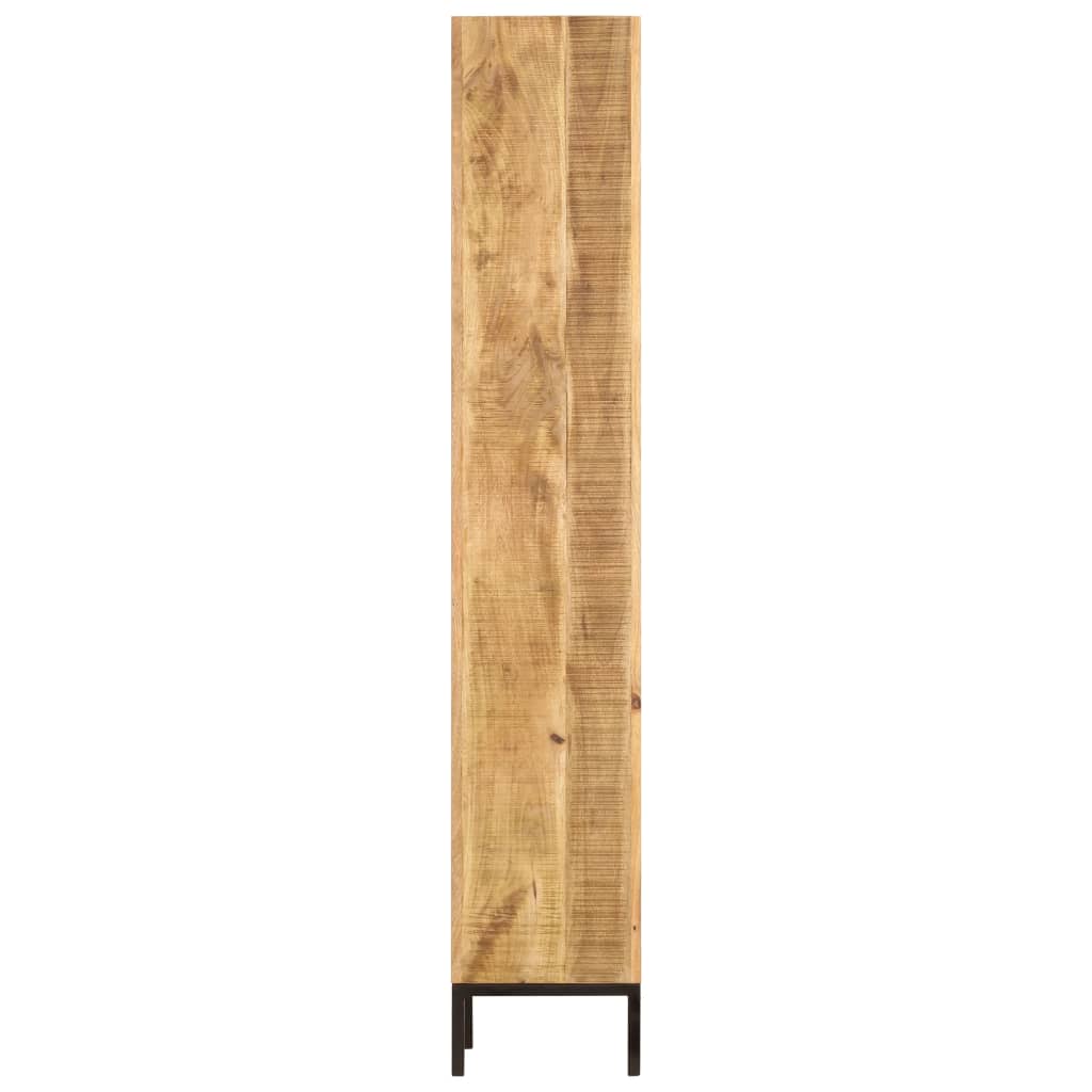 Bibliothèque 40x30x175 cm en bois de manguier massif