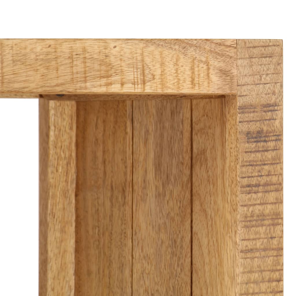 Bibliothèque 40x30x175 cm en bois de manguier massif