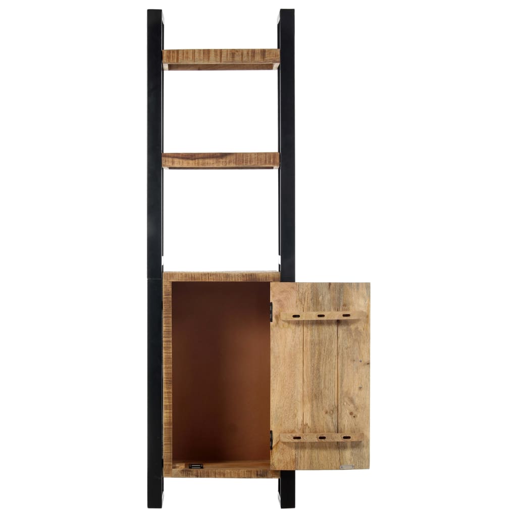 Bookshelf 50x30x170 cm solid mango wood