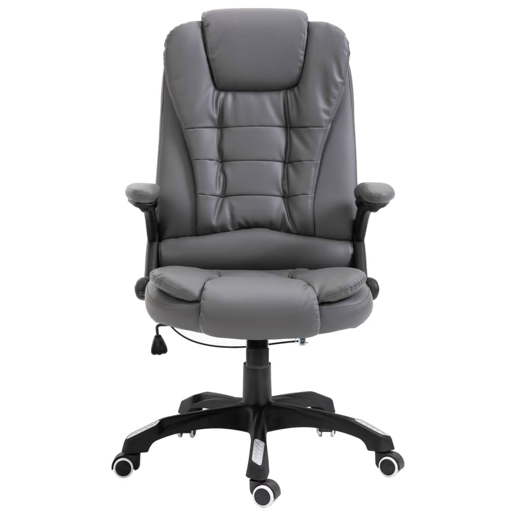 Office chair anthracite artificial leather