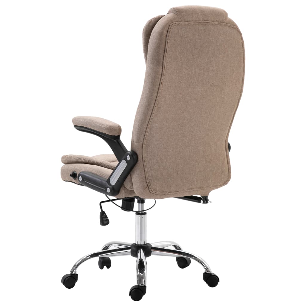 Bürostuhl Taupe Polyester
