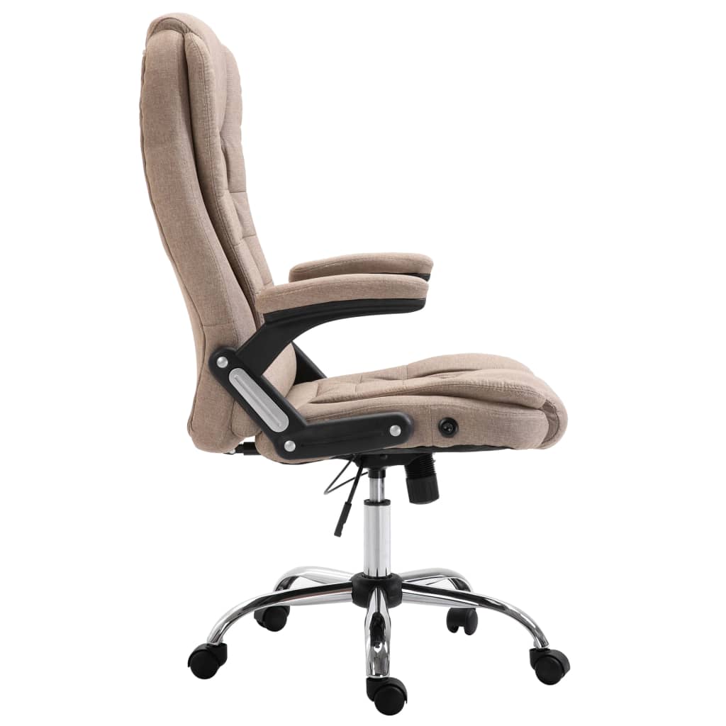 Bürostuhl Taupe Polyester