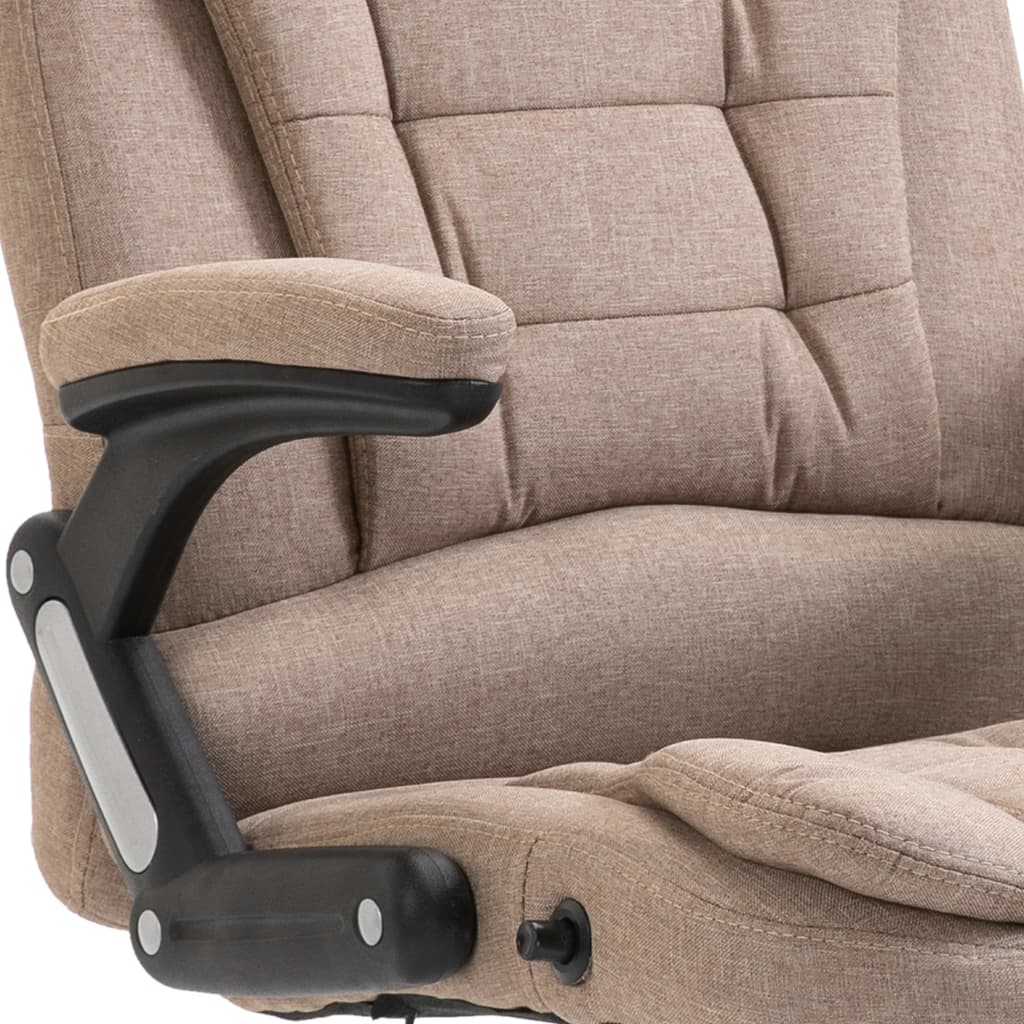 Bürostuhl Taupe Polyester