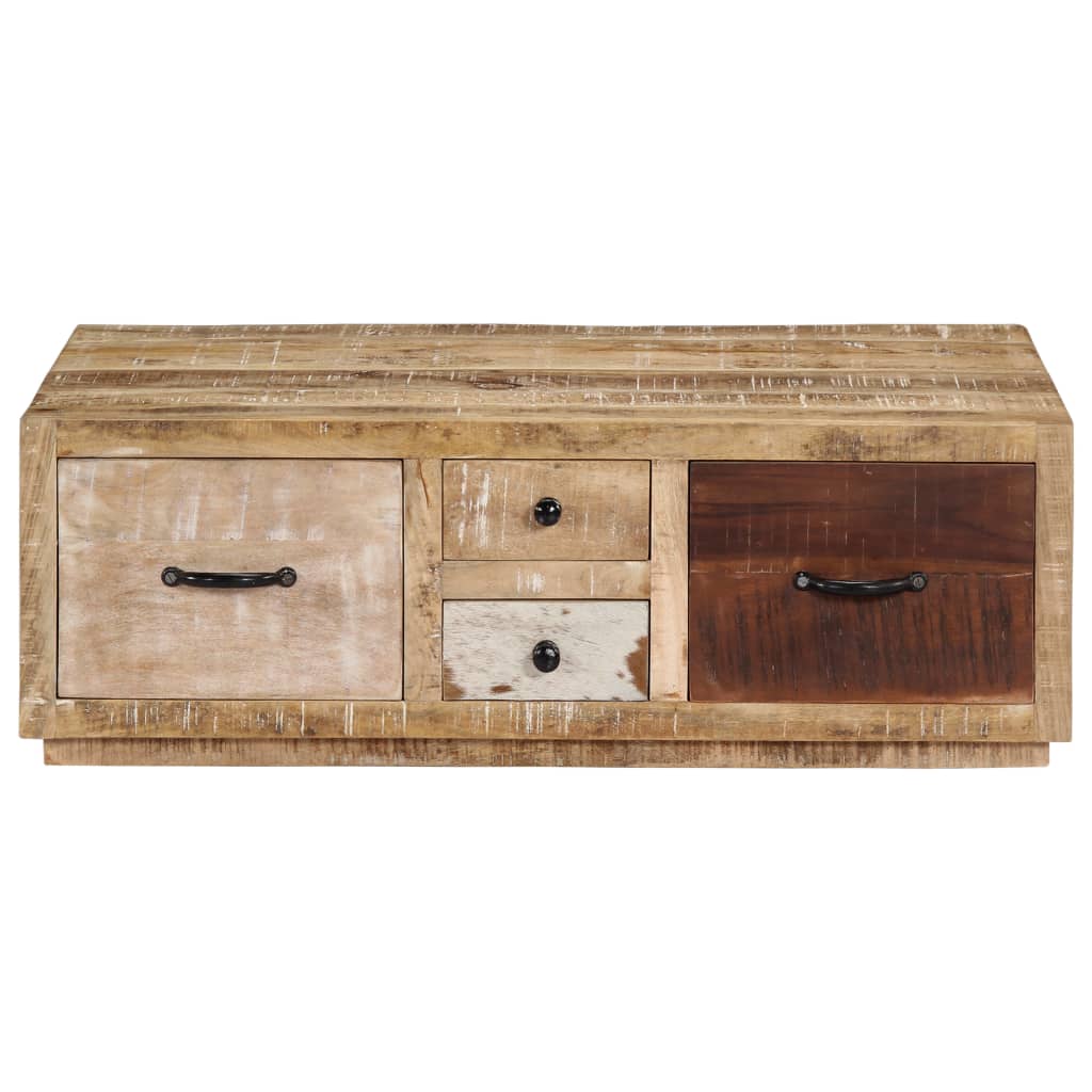 Coffee table 90x60x30 cm solid mango wood