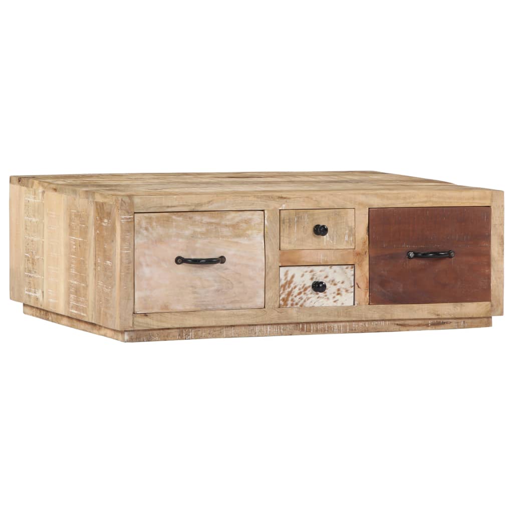 Coffee table 90x60x30 cm solid mango wood