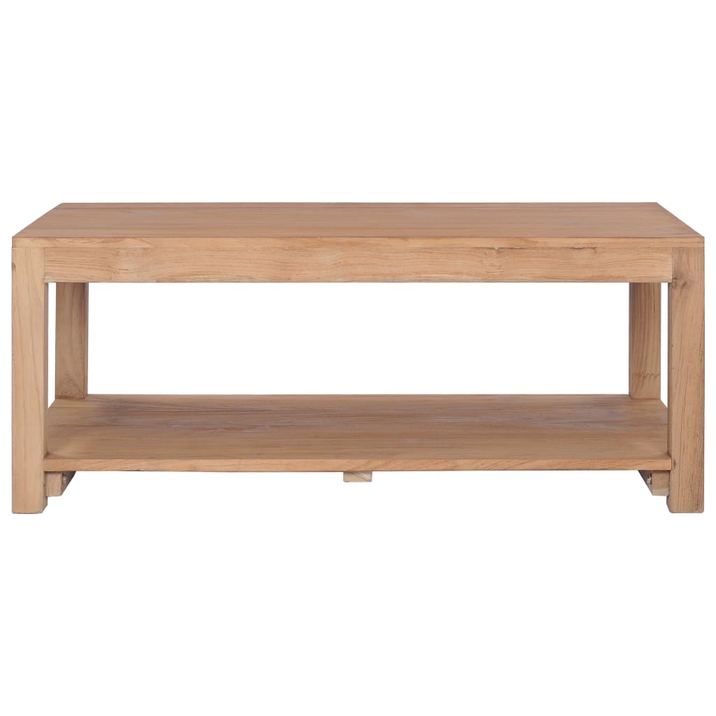 Coffee table 100x50x40 cm solid teak wood