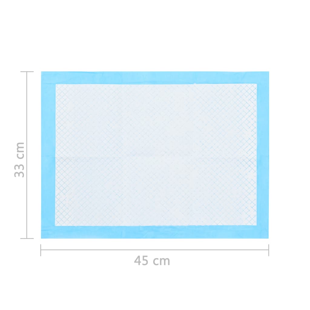 Hunde-Toilettenmatten 100 Stk. 45×33 cm Vliesstoff