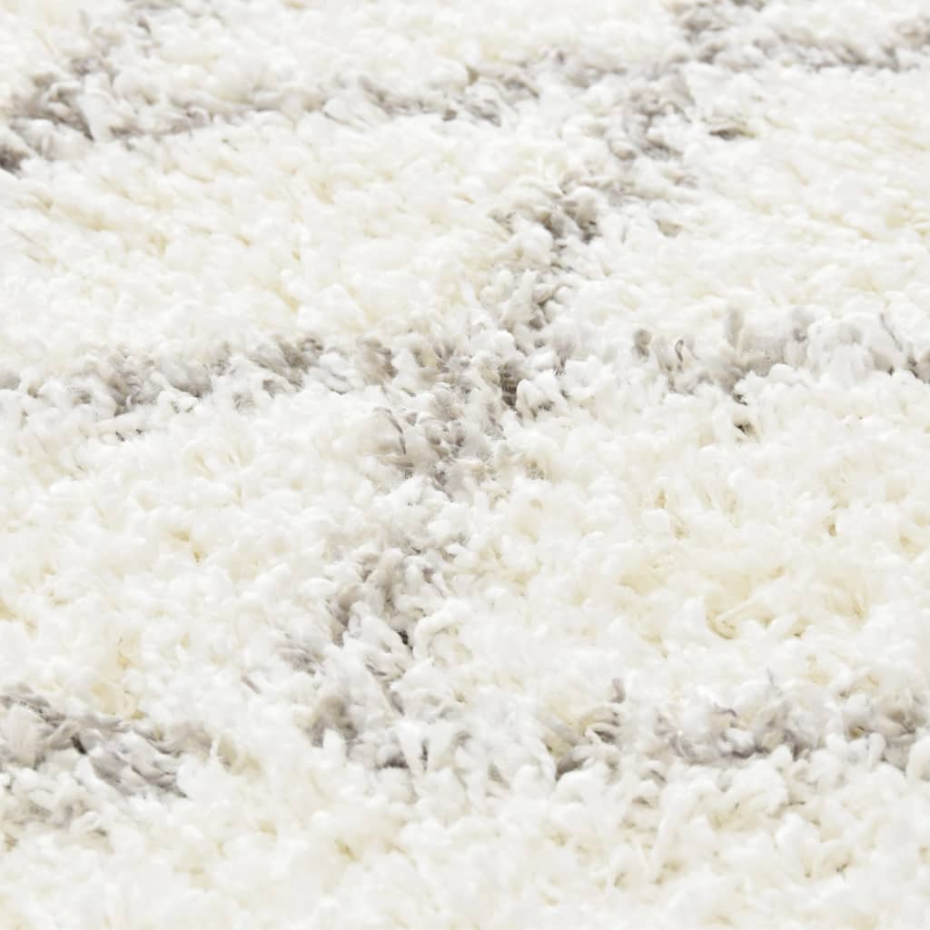 Berberteppich Hochflor PP Beige und Sandfarben 160 × 230 cm