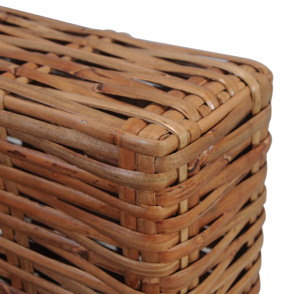 Fauteuil avec coussins en rotin naturel