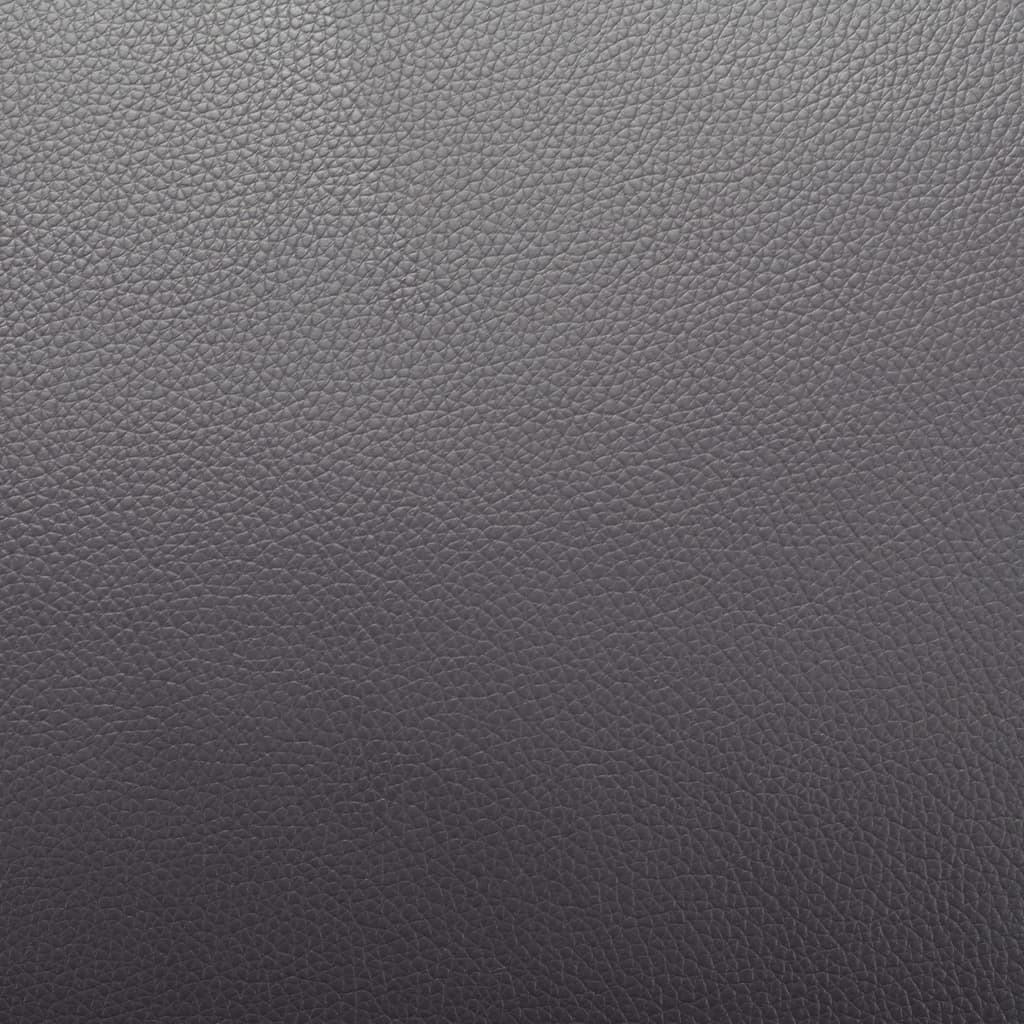 Fauteuil en similicuir gris