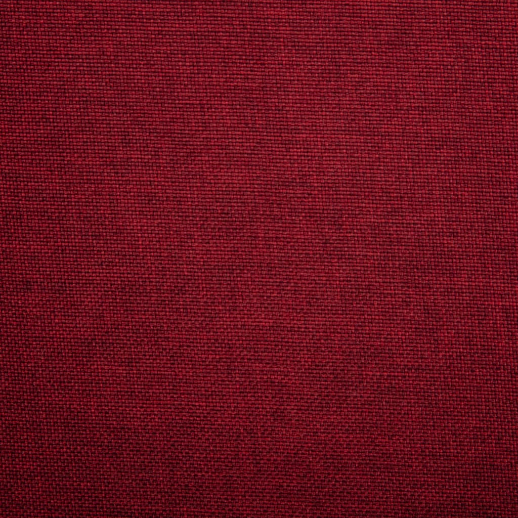 Esszimmerstühle Drehbar 2 Stk. Weinrot Stoff