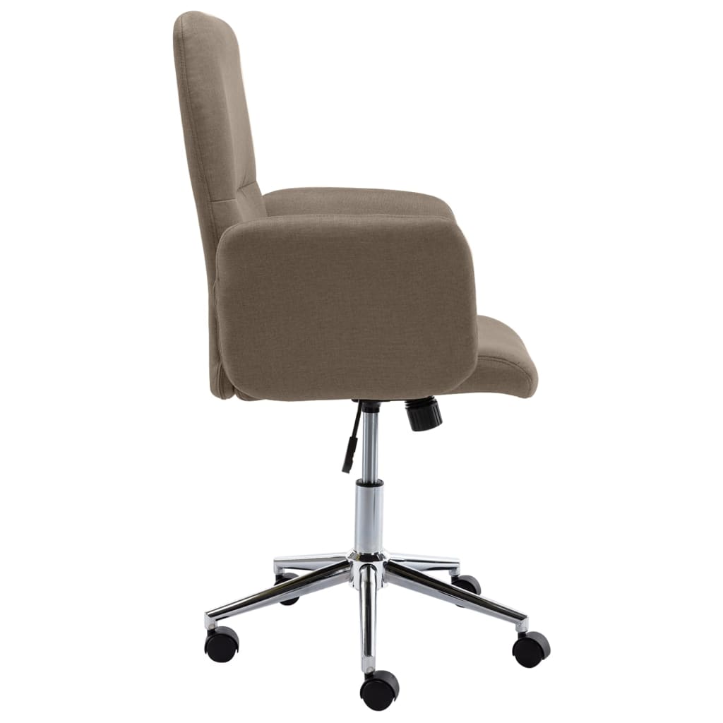 Bürostuhl Taupe Stoff