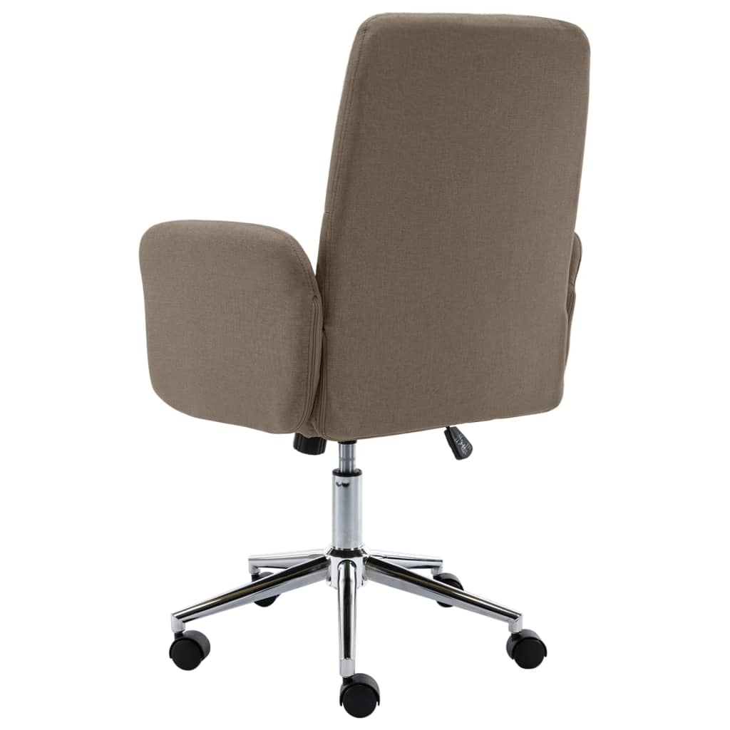 Bürostuhl Taupe Stoff